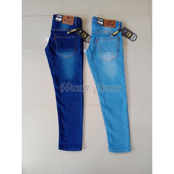 CELANA JEANS PANJANG TANGGUNG ANAK LAKI-LAKI PREMIUM STRETCH