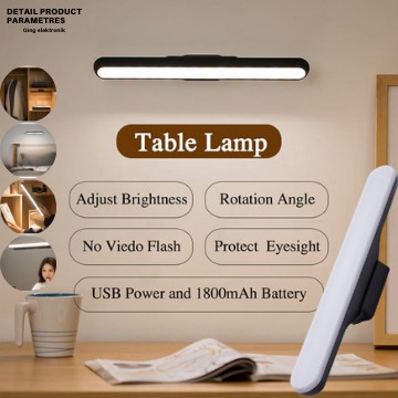 Lampu Belajar Led Emergency Rechargeable Led Magnetic Lamp Makeup Led