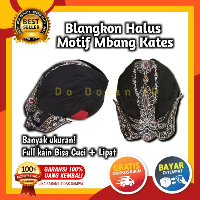 Blangkon Jogja Alusan Blankon Jawa Jogja Halus Belangkon Jawa Mataram Cuci Lipat Topi Blankon