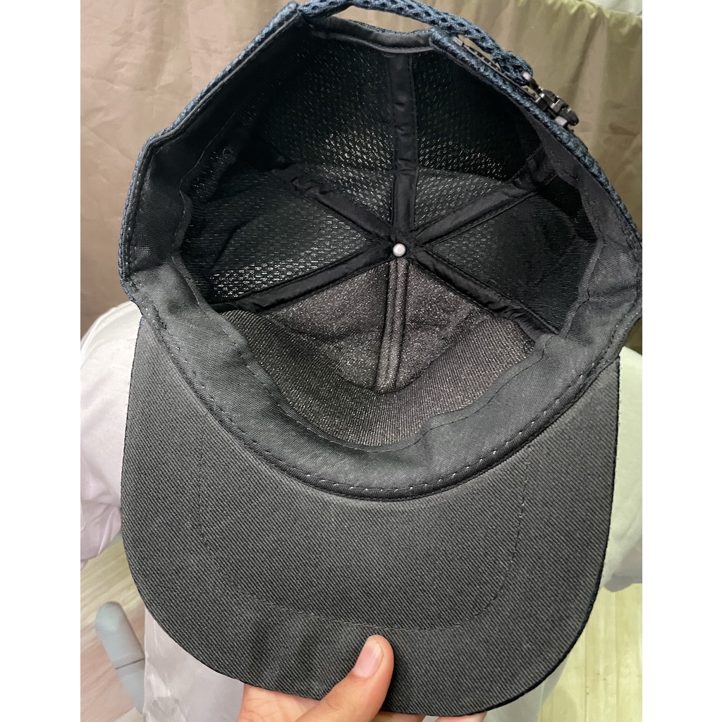 Topi Jaring Satpam Biru | Topi Jaring Security | Topi Satpam | Topi Jaring Satpam - Tulisan