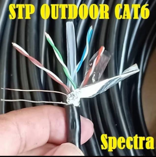 Kabel LAN FTP STP Cat6 Cat 6 Outdoor Gigabit High Speed Ethernet 305M