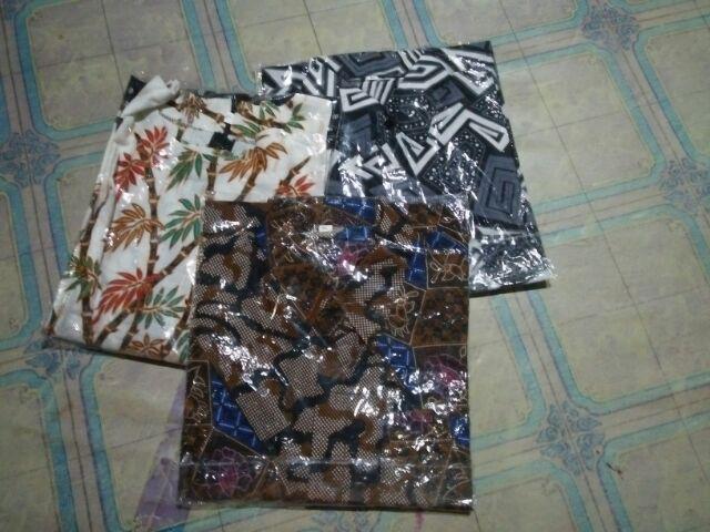 Kemeja Batik Pria/hem Batik Pria/baju Batik Modern Pria Ii Motif Abri Ii Pbi
