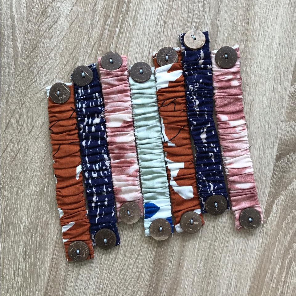 Konektor Masker | Konektor Hijab Masker | Connector Masker | Tali Pengikat Masker (MOTIF RANDOM)