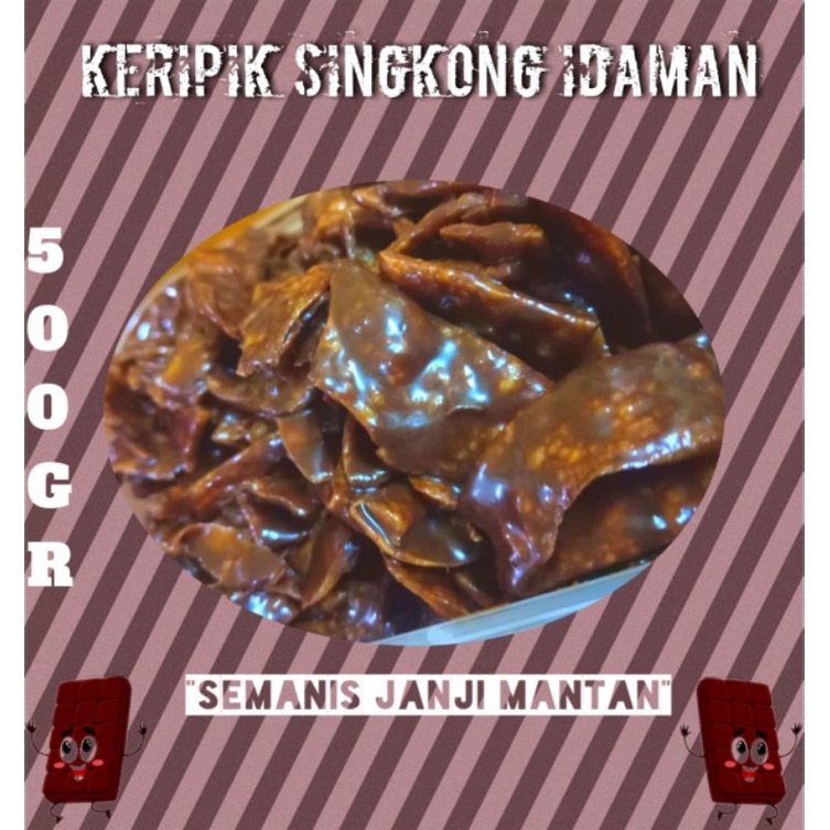 

Keripik Singkong Coklat 500gr