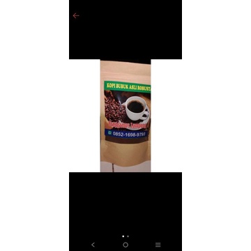 

kh#kopi robusta Tanggamus lampung berat 100gram tanpa campuran