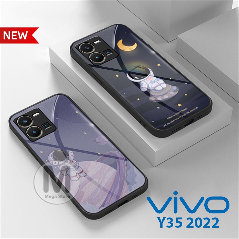VIVO Y35 2022 [ MG-200 ] Softcase Kaca VIVO Y35 2022 Case Hp VIVO Y35 2022 Casing Hp VIVO Y35 2022 S