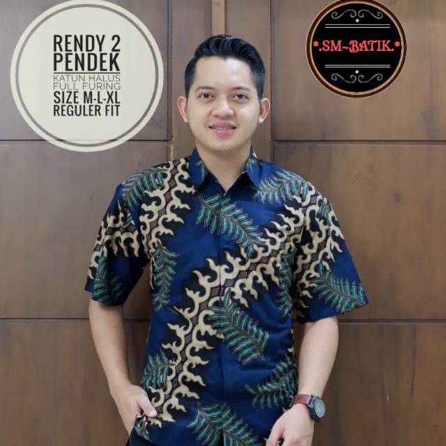 Kemeja batik rendy