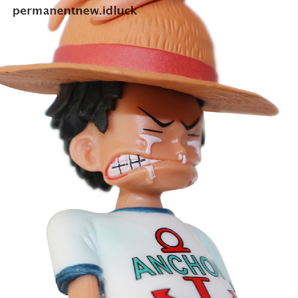 Mainan Action Figure Anime One Piece Luffy Shunks Bahan PVC