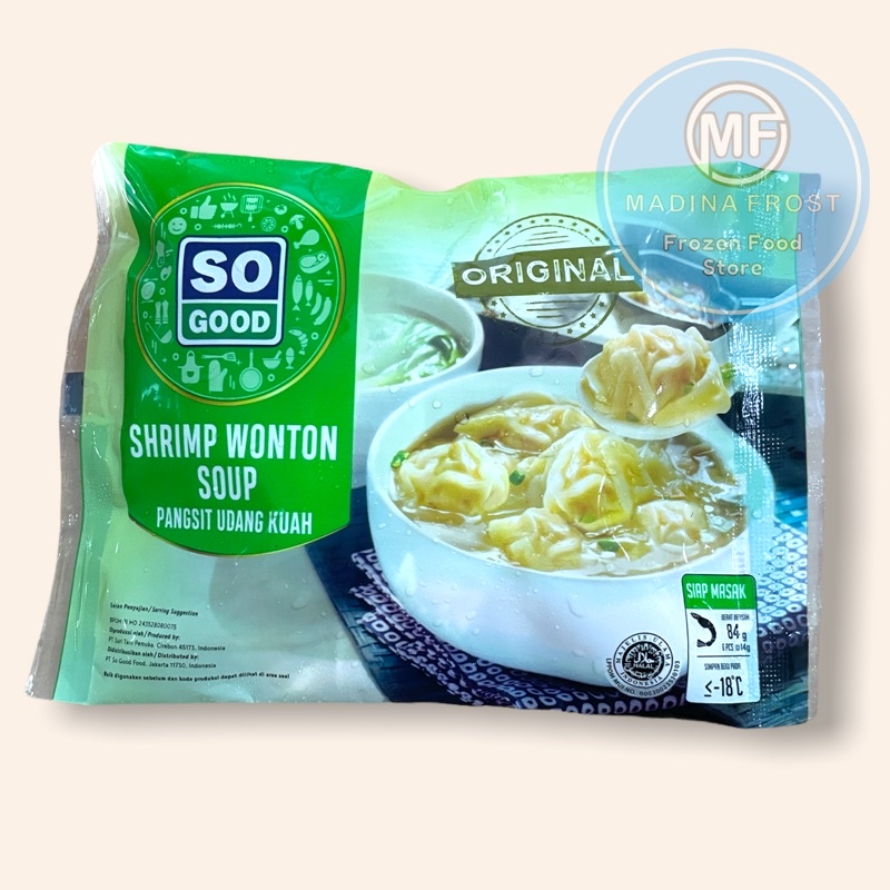 

SO GOOD PANGSIT UDANG SHRIMP WONTON 84g