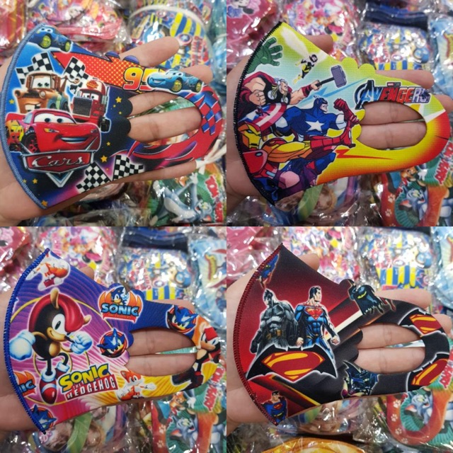 MASKK SCUBA PRINTING ANAK-ANAK | RANDOM MOTIF KARAKTER