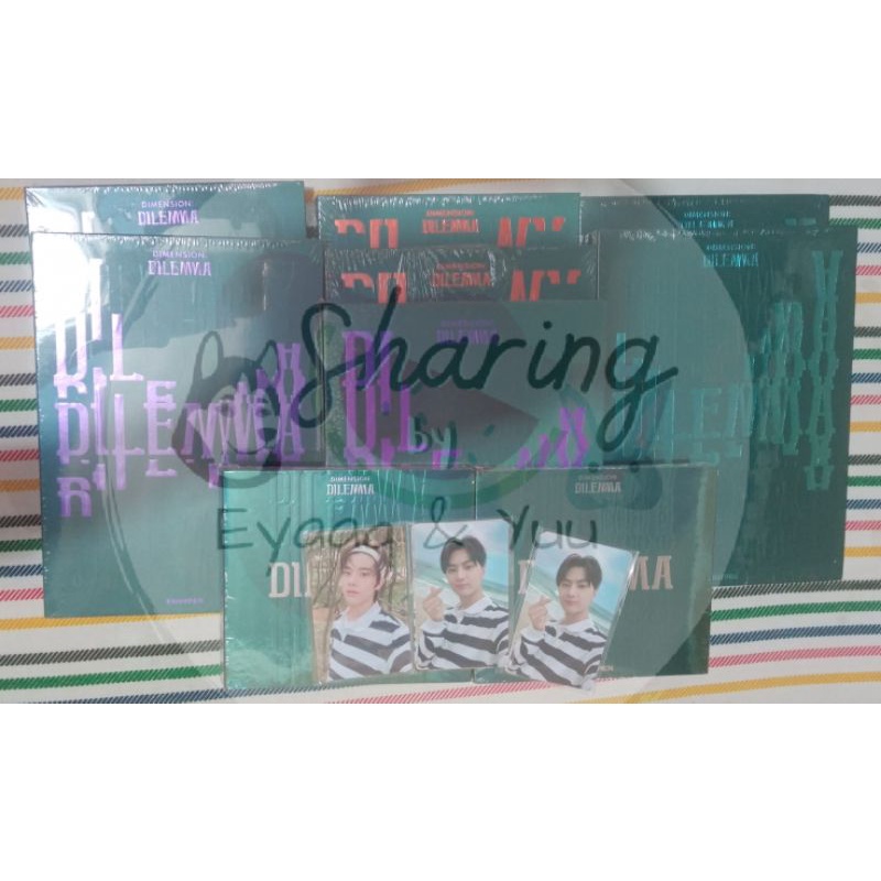 [ READY STOCK  ] DILEMMA DIMENSION TAMED-DASHED ALBUM ONLY POB BENE PC JAKE NI-KI