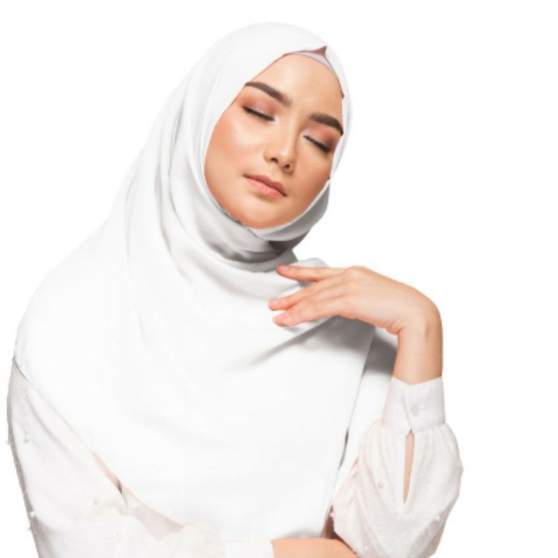 Hijab Keisha Sadia Elzatta-Putih