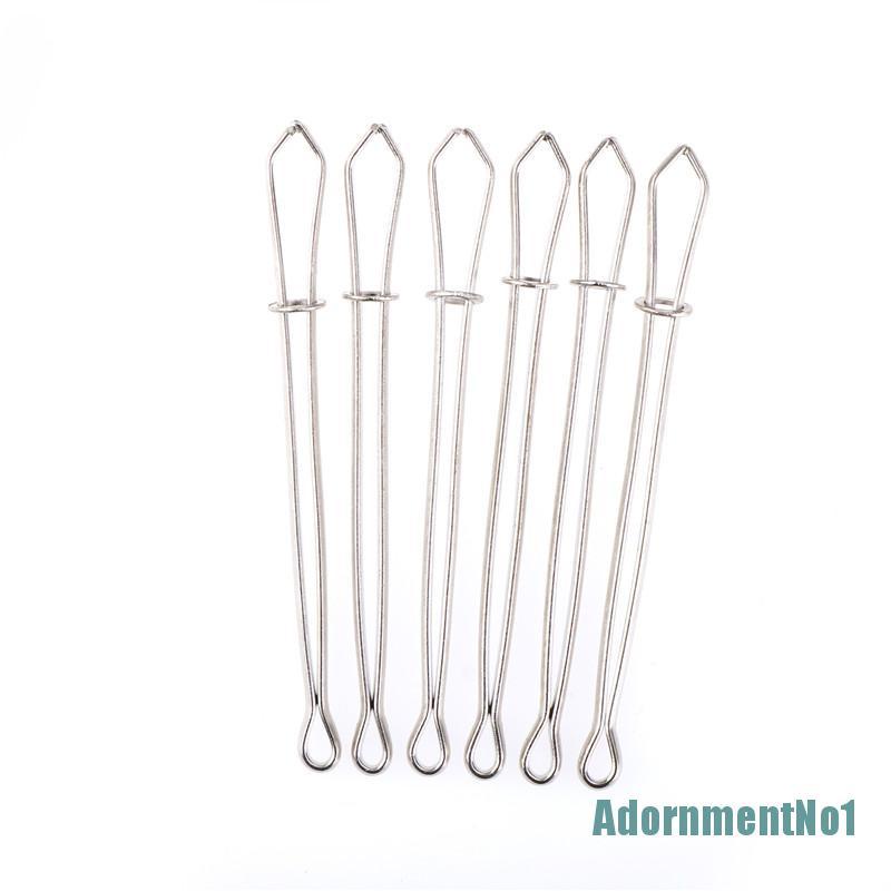 [AdornmentNo1]6Pcs Elastic Band/rope Wearing Threading Guide Forward Device Tool Needle Sewing