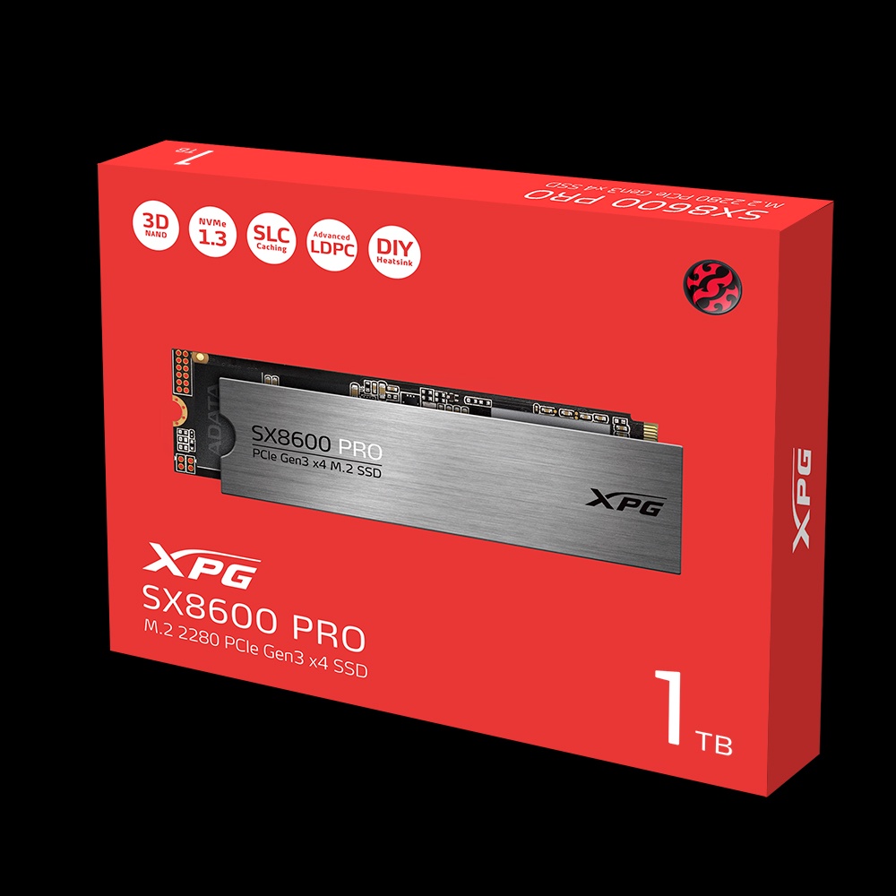 SSD ADATA XPG SX8600 PRO 1TB - SSD M.2 NVMe PCIe Gen 3x4