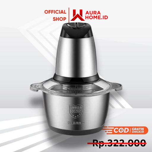 Blender Penggiling Daging Meat Grinder 2L / Blender Penggiling Giling Gilingan Daging Ayam Sapi Ikan