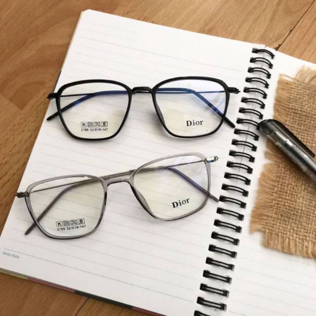 Kacamata Frame Jeanny Sunglasses Fashion Lensa Baca Minus Unisex Korea Photocromic Blueray Essilor