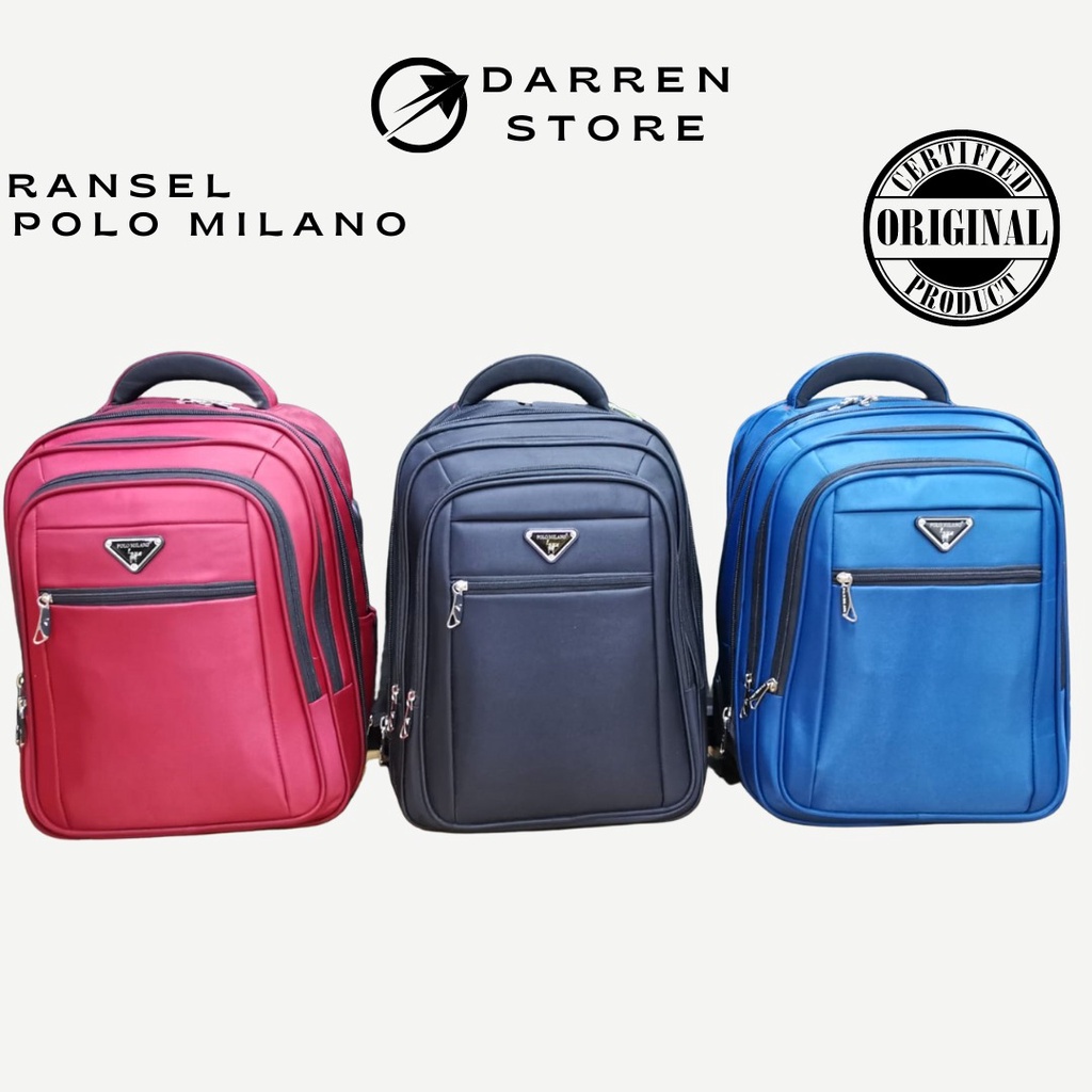 Tas Ransel Laptop Polo Milano 88371 USB ORIGINAL Ransel anti air Ransel Pria Ransel Wanita Ransel laptop Waterproof Tas Pria Tas Wanita Tas pria wanita Ransel laptop pria Ransel laptop wanita Ransel USB FREE Raincover + Botol