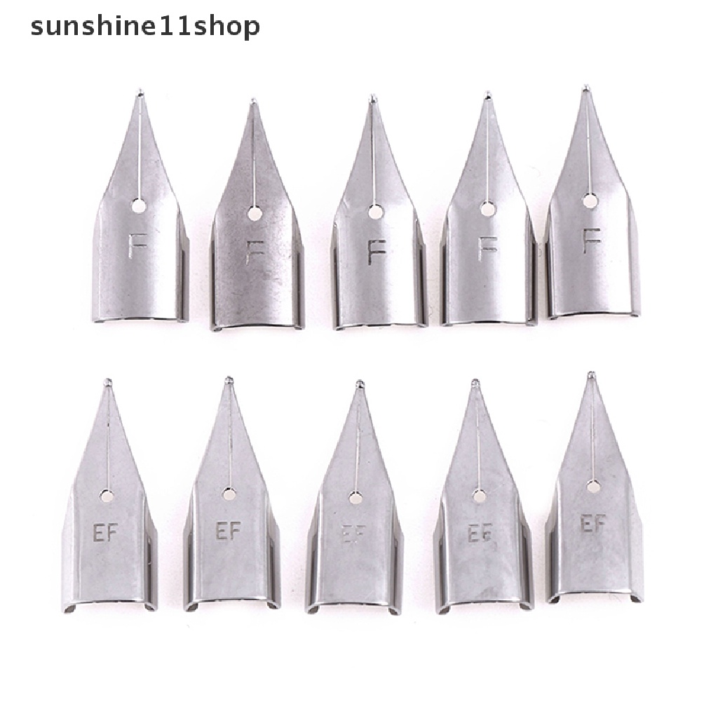 Sho 5Pcs Nibs Pengganti Bahan Stainless Steel Untuk Wing Sung Hero 359 / 359A Fountain pen N