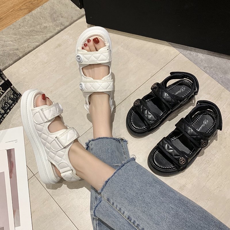 [DREAM] 151 Sandal Wanita Sandal Gunung Sandal Import Premium Quality Casual Santai Sandal Wedges Tali Fashion Wanita Import - Sandal Anti Slip / Sandal Anti Licin