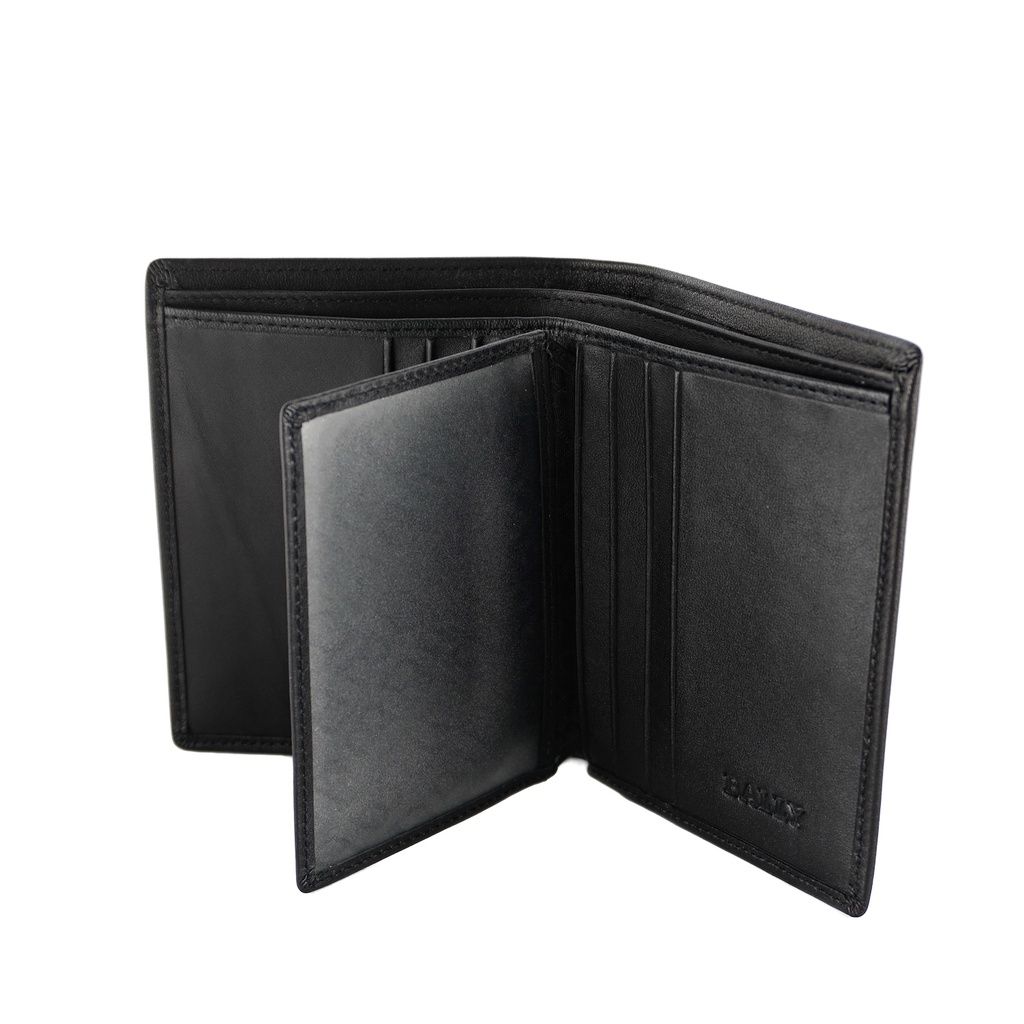 TOKOKOE - Dompet Pria model Berdiri bahan Kulit Premium Dompet Lipat - BAL 56-05 Black