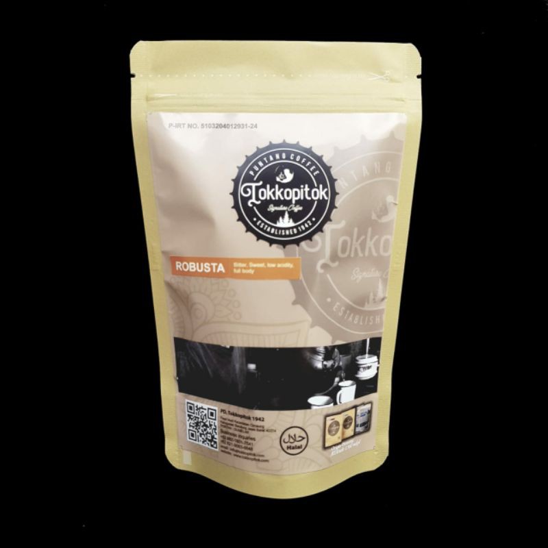 

100 Gram Roasted Bean Kopi Robusta Puntang Biji Kopi Sangrai dan Kopi Bubuk