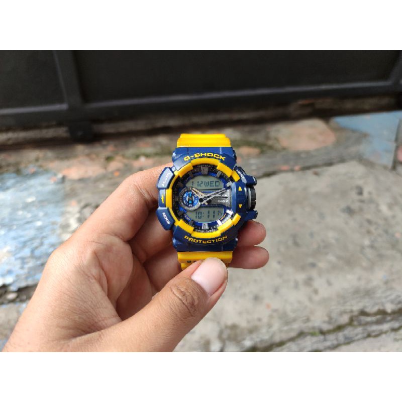 CASIO G-SHOCK GA-400-1BDR SECOND, UNIT SAJA