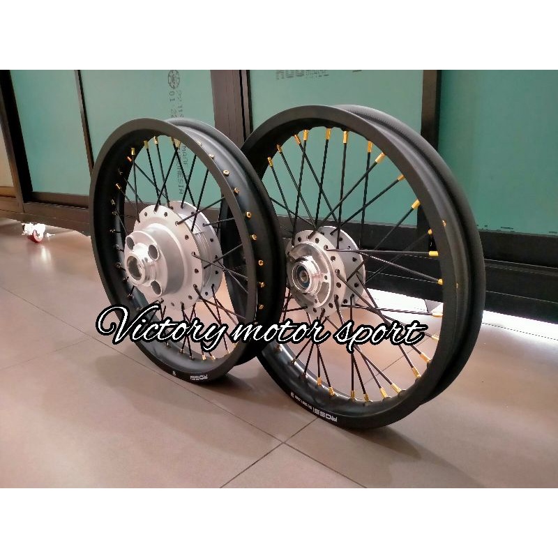 velg set jari jari gl pro Megapro velg Rossi 185 215 17