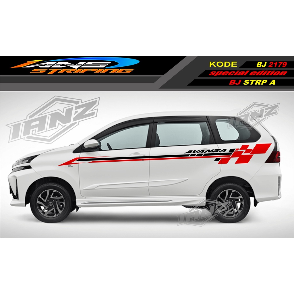 STIKER LIST BODY MOBIL AVANZA / STRIPING LIST BODY AVANZA XENIA / STICKER MOBIL XENIA / DECAL STIKER MOBIL AVANZA / STIKER MOBIL