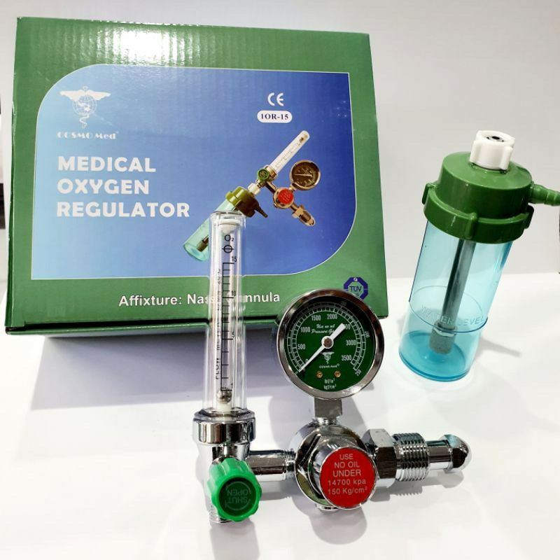 Cosmo Med Medical Oksigen alat Bantu apernapasan / Regulator Alat Bantu Pernapasan