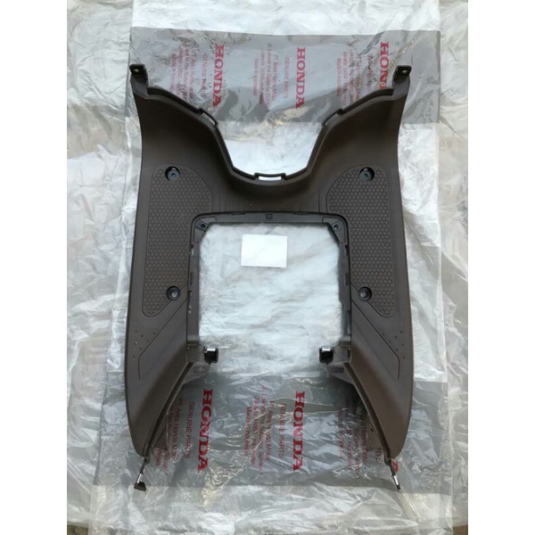 Step floor atau dek atas bordes pijakan kaki scoopy new 2021 coklat original