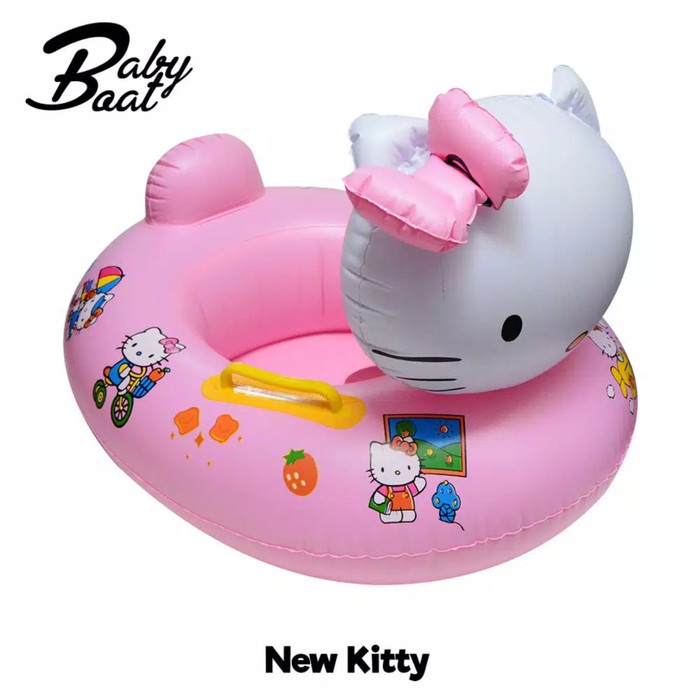 Baby Boat Anak Karakter hello kitty Ban Renang Pelampung Anak alat belajar renang