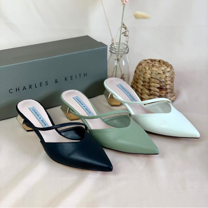 Sepatu C 416 Sandal / Sendal Wanita Import  K416 Heels untuk Pesta Kondangan Slip On Kekinian Korean Style K416 Kualitas Premium dan Murah Bahan Kulit K416 by orioriaja.id