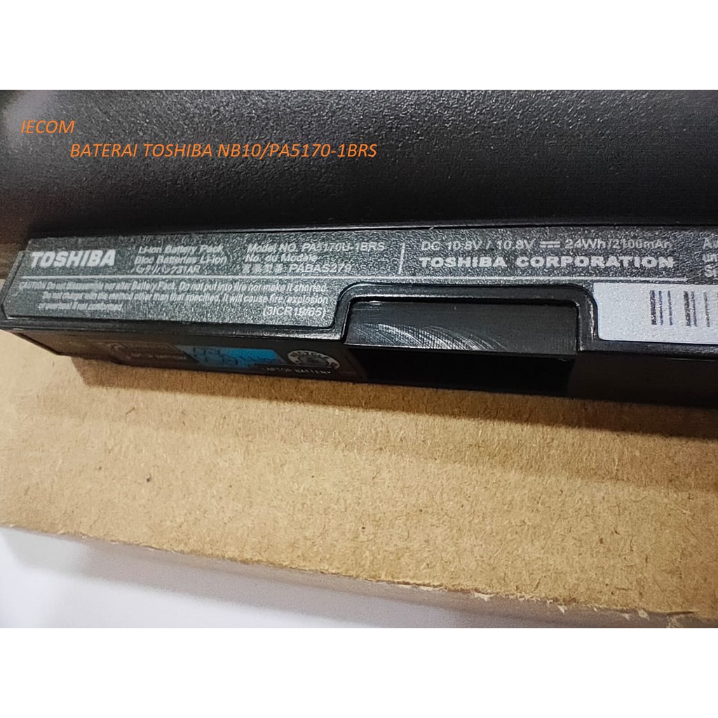 BATREI ORI TOSHIBA NB10/PA5170 PABAS279, PABAS282 Satellite NB15-A, Satellite NB10 Satellite NB15