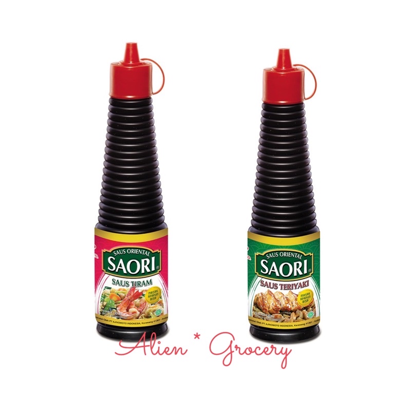 Saori Saus Saos Tiram Teriyaki Botol Kecil 135ml