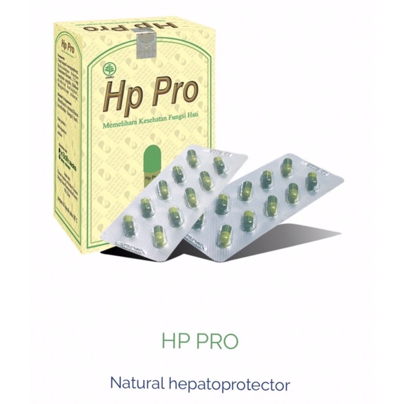 Hp Pro strip 10 kapsul ( untuk memelihara fungsi kesehatan hati )