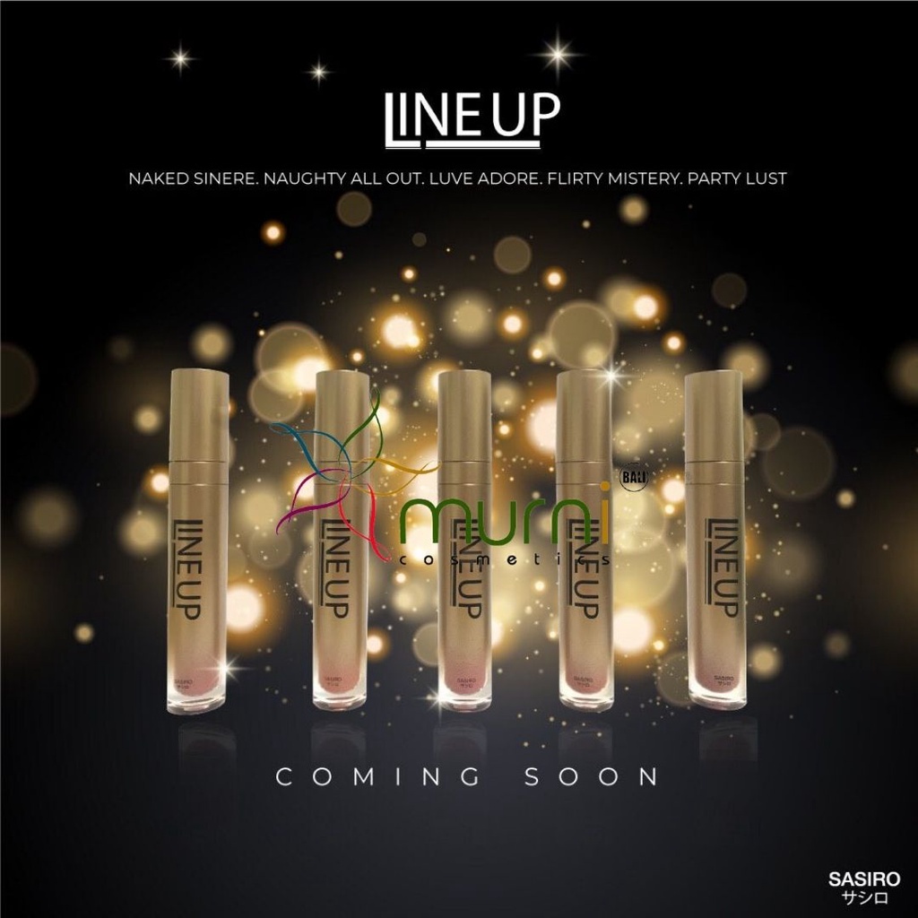 SASIRO LINEUP LIP CREAM  4.5G