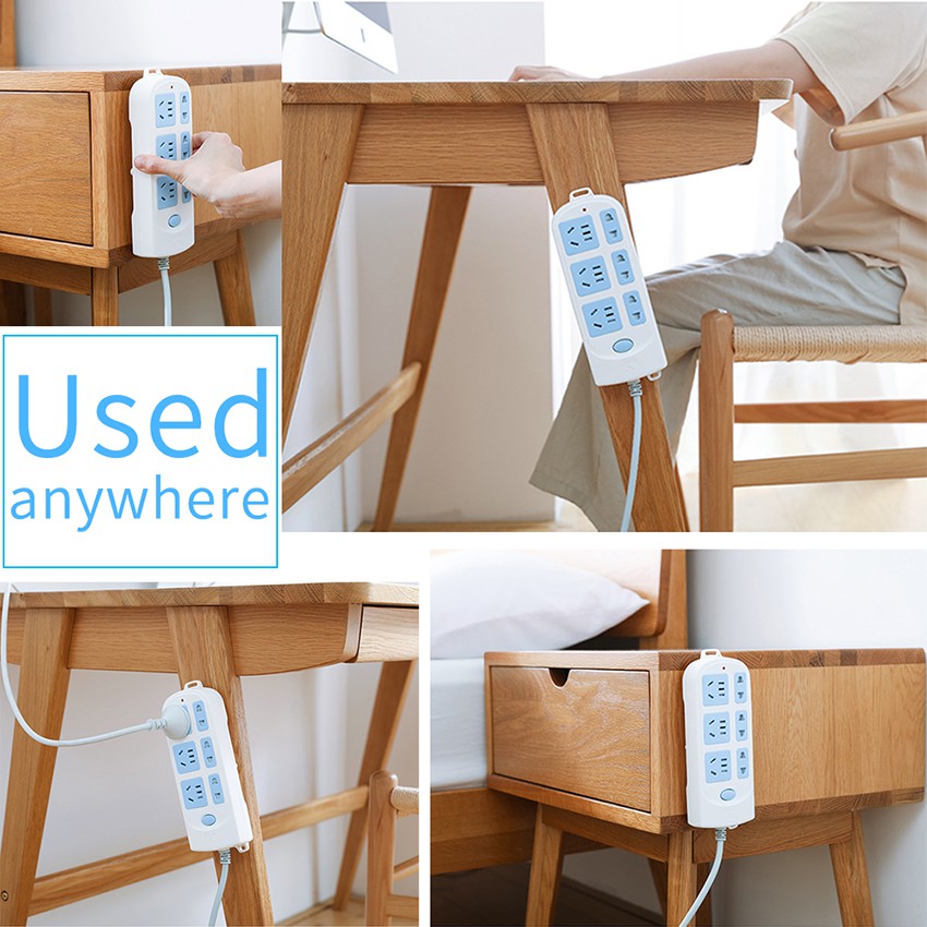 Power Plug Socket Holder aman dari jangkauan anak Papan Colokan Stop Kontak Elektronik Tempel-7
