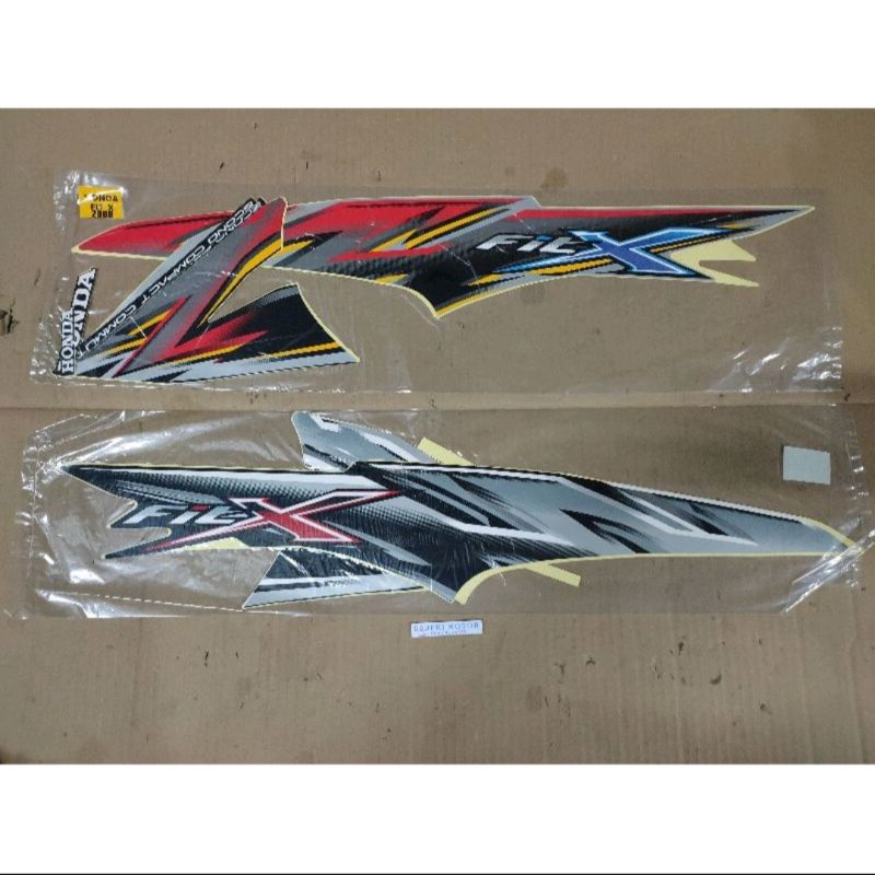 Striping Stiker Body Honda Supra Fit X New 2008