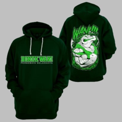 Jaket persebaya jaket hoodie bonek