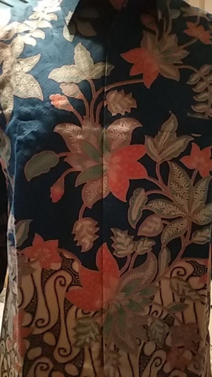 Kemeja Batik Prabu Bahan Dobby Reguler Fit A462