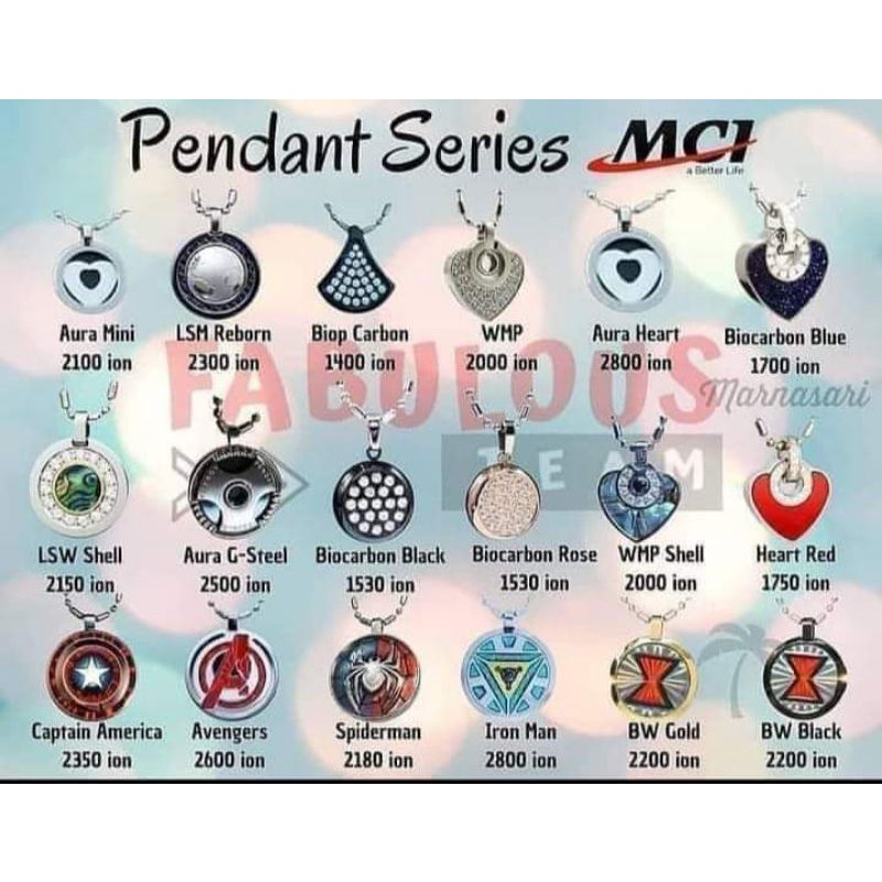 KALUNG PENDANT MCI/KALUNG KESEHATAN/KALUNG GERMANIUM