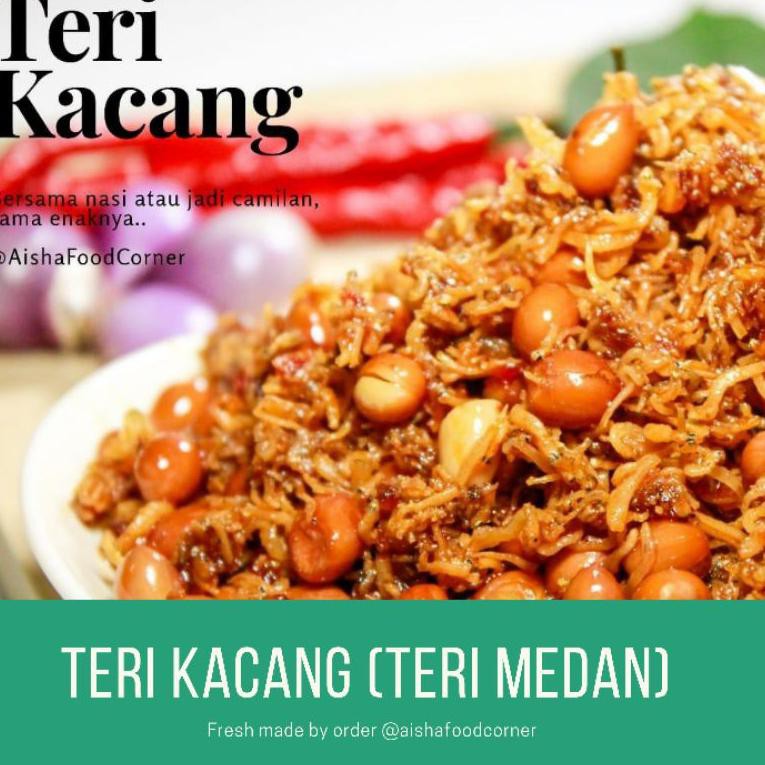 

Pr0duk Ready,,TERI KACANG (teri medan) 200gr-1kg |paling laris.,.,.!