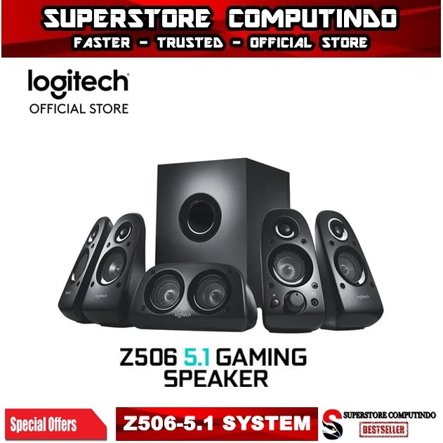 Logitech Z506 5.1 3D Surround Sound Multimedia Speaker