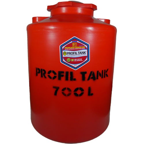 Tangki Air Plastik Profil Tank TDA 700 Liter Kimia Chemical Toren