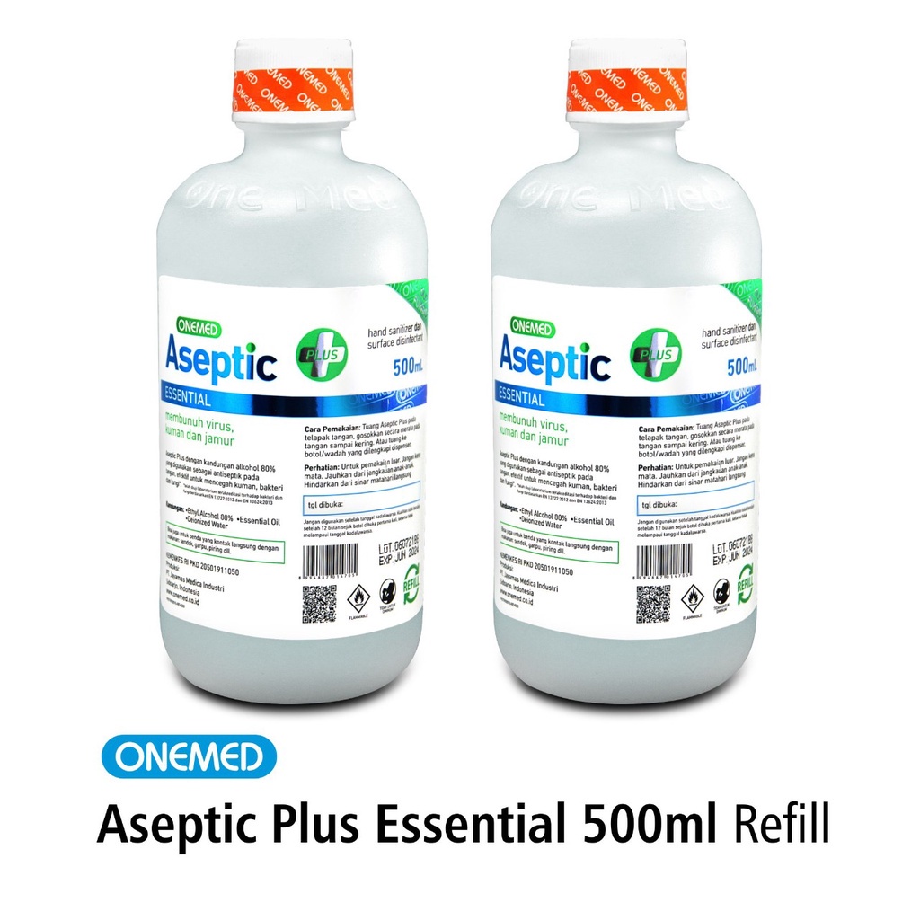 Aseptic Plus Essential 500 Ml Refill OneMed OJB