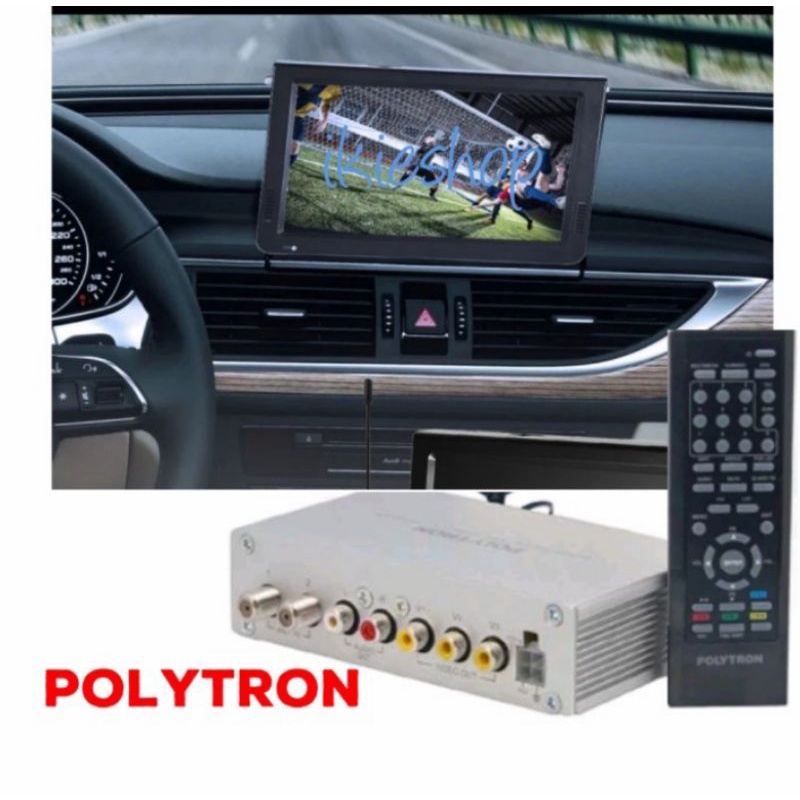 Jual Tv Tuner Mobil Siaran Digital With Smart Antena Dvb T Polytron