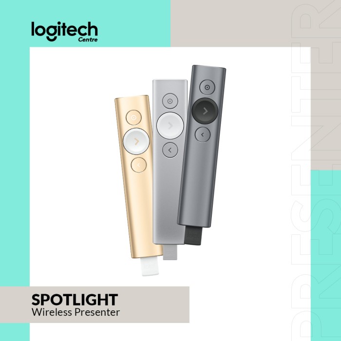 LOGITECH SPOTLIGHT WIRELESS PRESENTATION REMOTE - PRESENTER LOGITECH
