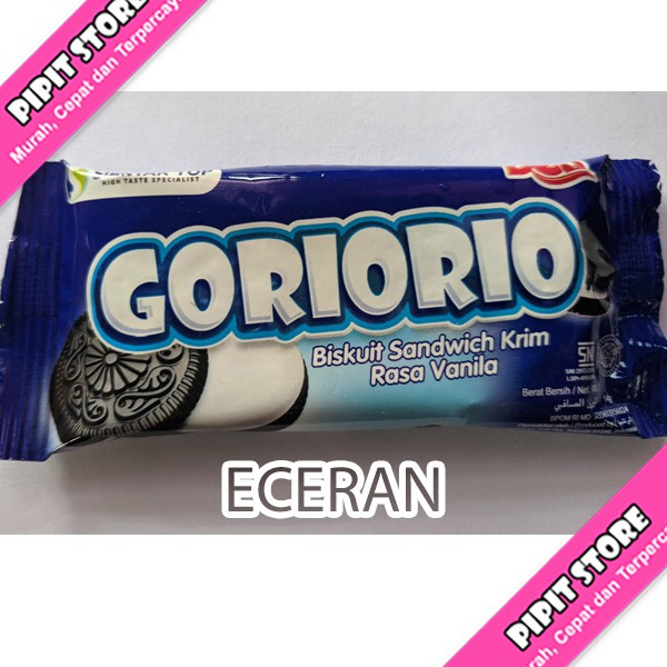 

Goriorio Biskuit MAKANAN 1rtg 10bungkus