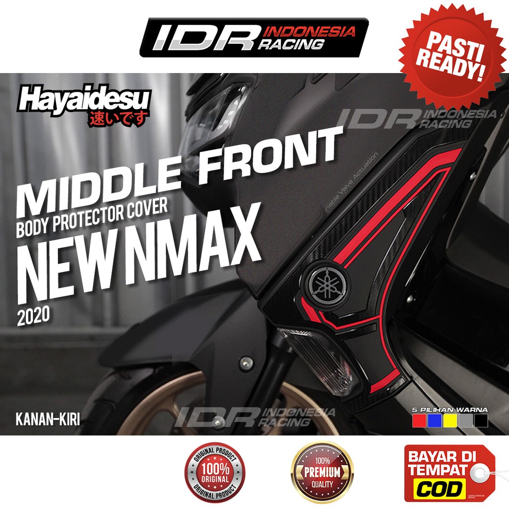 Hayaidesu Middle Front New NMAX 2020 Kanan Kiri Body Protector Cover Yamaha