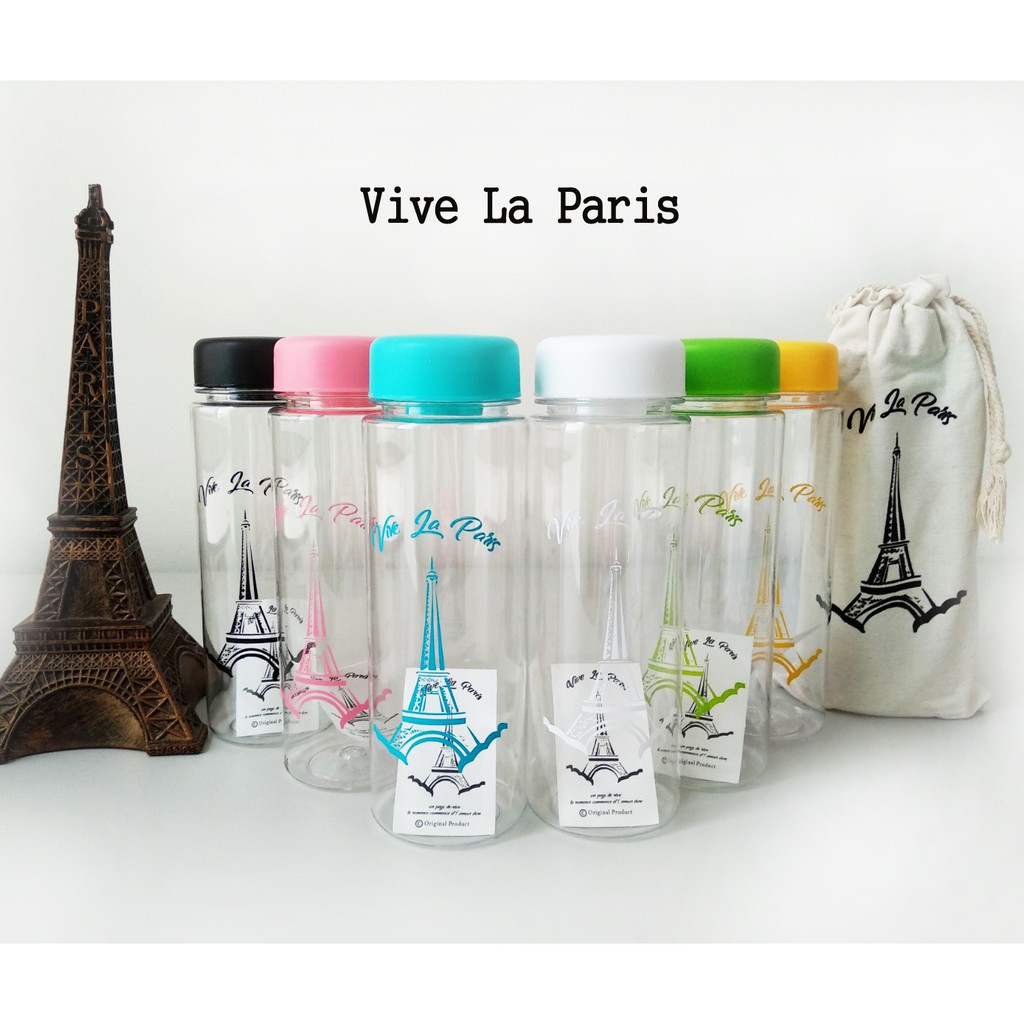 Botol Minum Mybottle VIVE LA PARIS 500ML TAHAN BANTING